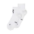 Kit de Meias ON Core Run Sock Mid 2-Pack Unissex (2 unidades) - Branco - Jasper - Tudo para corrida de rua ou trilha, camping, esqui e MTB
