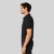 Polo Jasper Tech Fit Masculina - Preta na internet