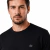 Camiseta Jasper Algodão Egípcio THUNDERBOLT Masculino - Preta - comprar online