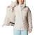 Jaqueta Esqui Columbia Roaring Fork II Down Feminina - Off-white - loja online