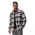 Camisa Flanela Columbia Flare Gun Masculina - Preto / Branco na internet