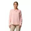 Camisa Columbia Silver Ridge 3.0 M/L Feminina - Rosa / Pink Sand