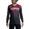 Camiseta Jersey Nomad Trail Core M/L Masculina - Vinho / Blood
