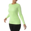 Camiseta Columbia Neblina UV M/L Feminina - Verde