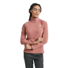 Blusa Fleece The North Face Tka 100 Glacier 1/4 Zip Feminino - Rosa Mahogany