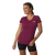 Camiseta The North Face Hyper Tee Crew Feminina - Bordô / Boysenberry