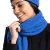 Cachecol Solo Microfleece III Feminino - Azul / Delft - comprar online