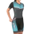 Macaquinho Ciclismo DX-3 Feminino - Preto / Verde