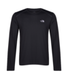 Camiseta The North Face Hyper Tee Crew M/L Masculina - Cinza Chumbo