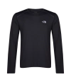Camiseta The North Face Hyper Tee Crew M/L Masculina - Cinza Chumbo