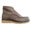 Bota Jasper Co. Moc Toe Couro Masculina - Camurça / Cinza Titânio