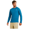 Camiseta The North Face Hyper Tee Crew M/L Masculina - Azul M19