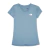 Camiseta The North Face Hyper Tee Crew M/C Feminina - Azul - loja online