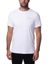 Camiseta Columbia Neblina UV Masculina Manga Curta - Branco