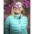 Jaqueta Kailash Goose Down Puffer Reversível Feminina - Branco / Verde na internet