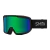Óculos Esqui Snow Goggles Smith Frontier Unissex - Preto / Verde Espelhado