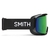 Óculos Esqui Snow Goggles Smith Frontier Unissex - Preto / Verde Espelhado na internet
