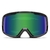 Óculos Esqui Snow Goggles Smith Frontier Unissex - Preto / Verde Espelhado - Jasper - Tudo para corrida de rua ou trilha, camping, esqui e MTB