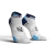 Meia Compressão Compressport Run Low V3.0 - Branco / Azul