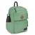 Mochila JanSport Double Break - Verde Loden Frost - Jasper - Tudo para corrida de rua ou trilha, camping, esqui e MTB