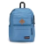 Mochila Jansport Double Break Unissex - Azul Claro / Elemental Blue