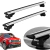 Rack Thule WingBar Evo Jeep Renegade (2016 em diante) - Prata