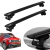 Rack Thule WingBar Evo Jeep Renegade (2016 em diante) - Preto