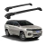 Rack Thule Wingbar Edge Para Jeep Commander (2022 em diante) - Preto