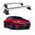 Rack Thule Wingbar Evo BYD Han (2022 em diante) - Prata