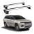 Rack Thule Wingbar Evo Para Jeep Commander (2022 em diante) - Prata