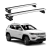 Rack Thule Wingbar Evo Para Jeep Compass (2017 em diante) - Prata