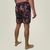 Beach Short Jasper Co. Florais Masculino - Preto na internet