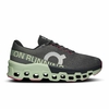 Tênis On Running Cloudmonster 2 Masculino - Preto Asphalt / Lime