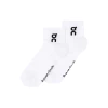 Kit de Meias ON Logo Sock 3-Pack Mid Unissex (3 unidades) - Branco