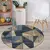 TAPETE SALA REDONDO WALL TILES 94CM (9701003) - comprar online