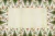 TOALHA DE MESA RETANGULAR 6 LUGARES140X210CM NATAL BEGE COM ARVORES (9504006)