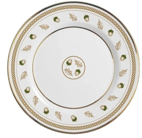 PRATO SOBREMESA CERAMICA CLASSIC NUTS Ø21cm (9505009)