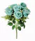 BUQUE ROSA AZUL 42X10CM (9605007)