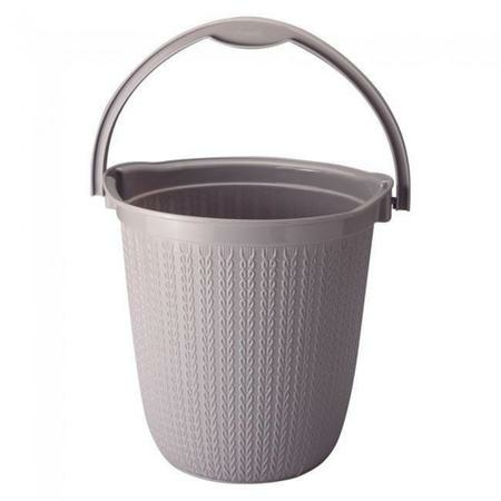 BALDE DE PLÁSTICO 8L COM ALÇA TRAMA FENDI