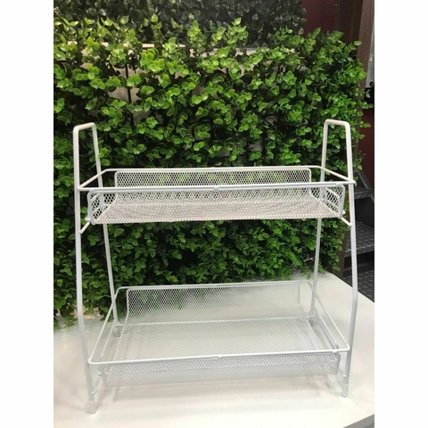 PRATELEIRA BALCAO MULTIUSO BRANCA BERLIM 31X17X33cm (9002003)