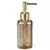CONJUNTO 2 PEÇAS PORTA SABONETE LIQUIDO E DIFUSOR VIDRO C/ 3 PALITOS AMBAR - comprar online
