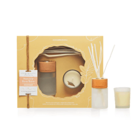 KIT VELA PERFUMADA 50g + OLEO DIFUSOR 70ml VANILLA