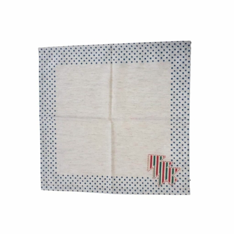 GUARDANAPO NATALINO AZUL PINHEIRO 40X40CM - UNIDADE