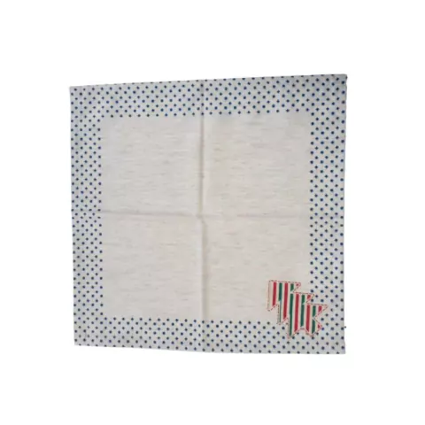 GUARDANAPO NATALINO AZUL PINHEIRO 40X40CM - UNIDADE