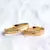 Par de alianças de ouro 18K Dream of Love - 4mm