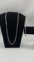 Kit Duplo Grumet 3mm Corrente e Pulseira - Prata 925