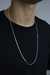 Corrente de Prata Masculina - Piastrine 1,5mm 70cm - Prata 925 - loja online