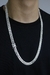 Corrente de Prata Masculina - Duplo Grumet 10mm 70cm - Prata 925 - loja online