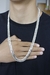 Corrente de Prata Masculina - Duplo Grumet 10mm 70cm - Prata 925 - comprar online