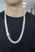 Corrente de Prata Masculina - Duplo Grumet 13mm 70cm - Prata 925 - loja online